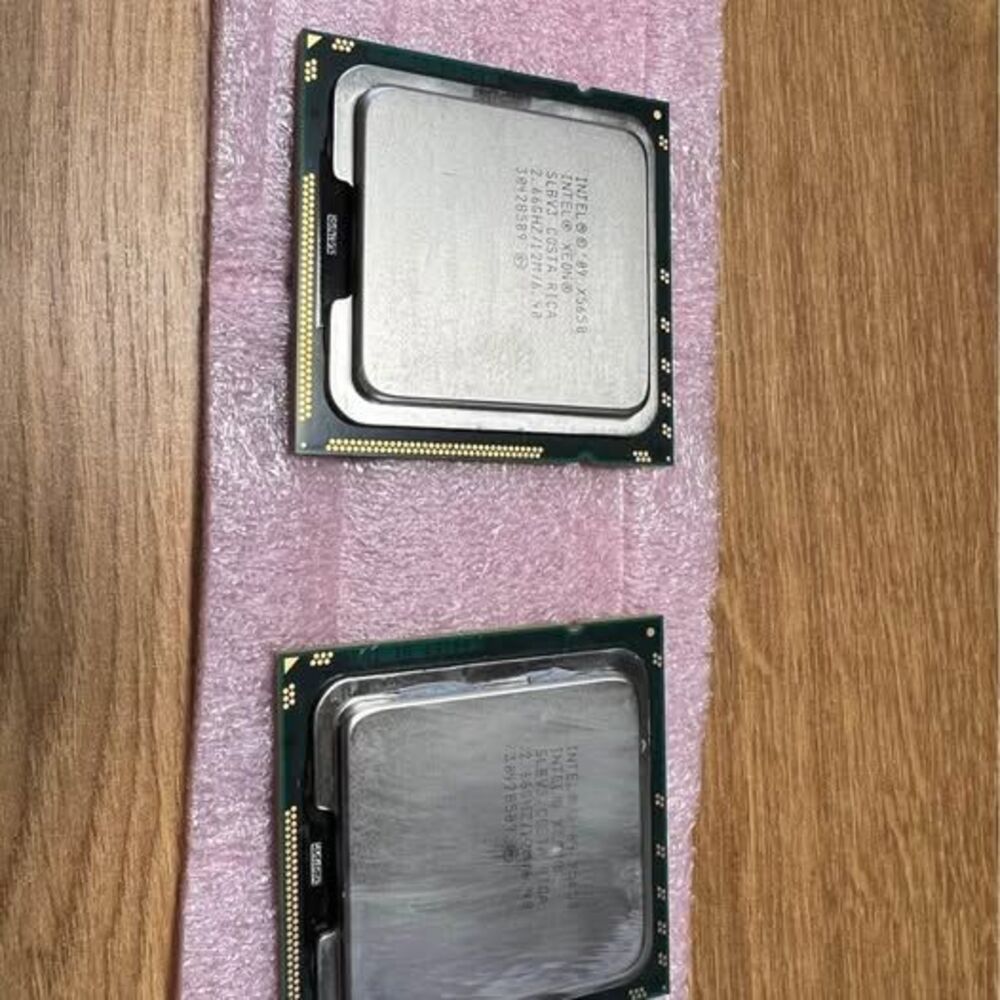 Matching pair of Intel X5650๏ฟผ